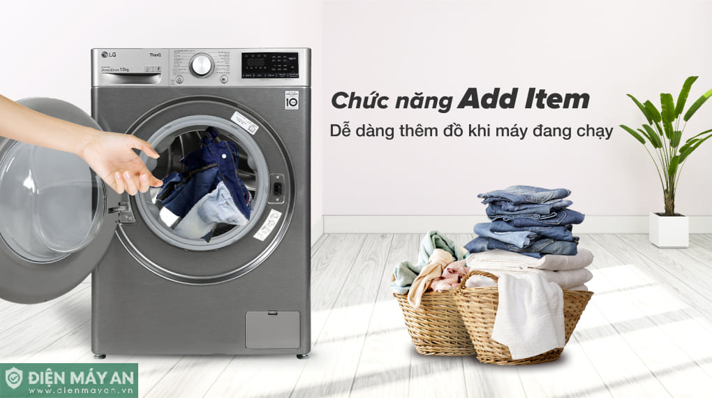 Máy giặt LG AI DD Inverter 10 kg FV1410S4P